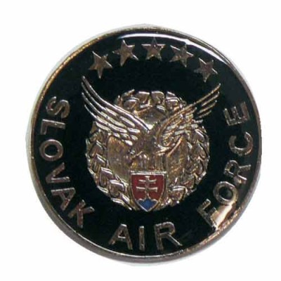 Odznak Slovak Air Force - čierny