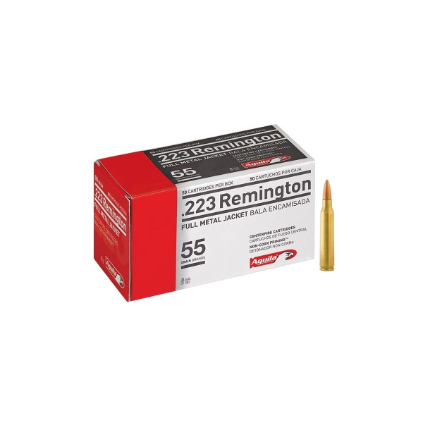 Náboj AGUILA .223 REM 55grs/3,56g FMJ