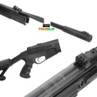 Vzduchovka HATSAN Airtact kal. 4,5mm, 17J - čierna