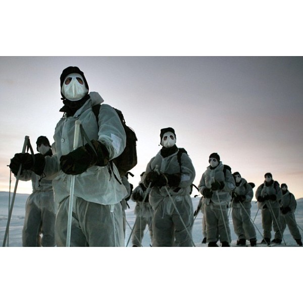 Maska ochranná tvárová britská MFH Arctic MK2 MFH 627648, nová - biela
