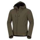 Bunda nepremokavá NORTHFINDER August Softshell, pánska - darkgreen