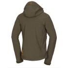 Bunda nepremokavá NORTHFINDER August Softshell, pánska - darkgreen