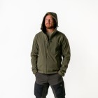 Bunda nepremokavá NORTHFINDER August Softshell, pánska - darkgreen