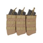 Sumka na 3 zásobníky 8FIELDS pre AK 7,62x39mm - coyote