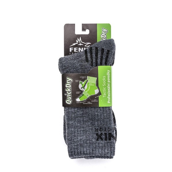 Ponožky termo Tactical WARM - sivošedé