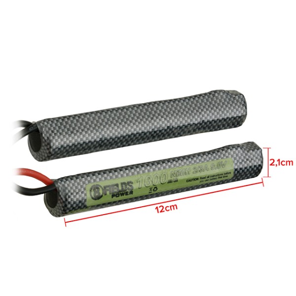 Akumulátor 8FIELDS Ni-MH 1600mAh 8,4V Mini SF