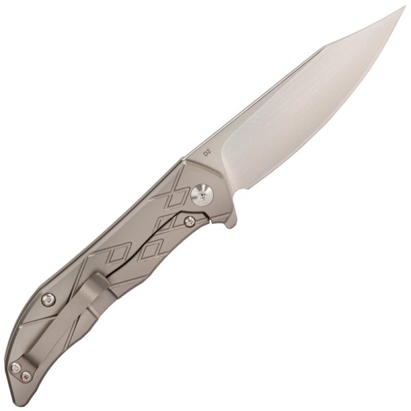 Nôž zatvárací taktický CH KNIVES CH3008 GR - šedý