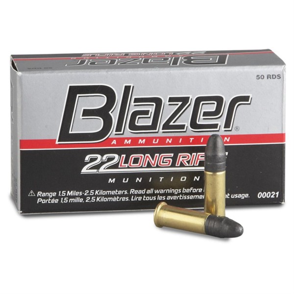 Náboj .22 LR CCI Blazer, 2,59g/40grs LRN - 50ks