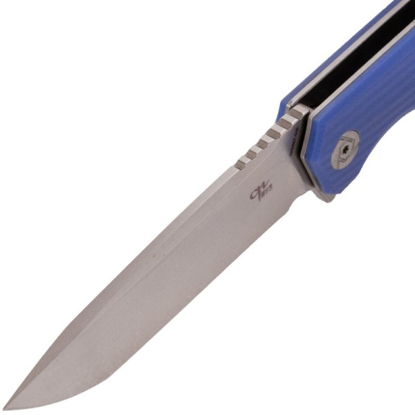 Nôž zatvárací outdoorový CH KNIVES CH3507 G10 - modrý