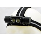 Svietidlo čelové CEL-TEC HL1200 Twin - nabíjateľné