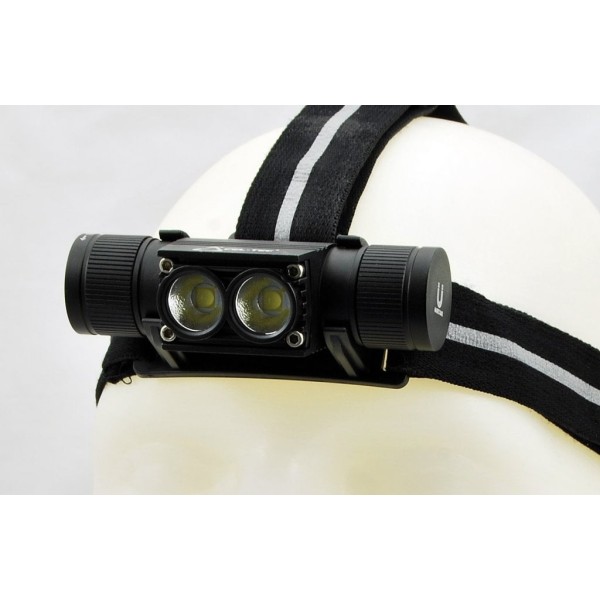 Svietidlo čelové CEL-TEC HL1200 Twin - nabíjateľné