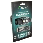 Svietidlo čelové CEL-TEC HL1200 Twin - nabíjateľné
