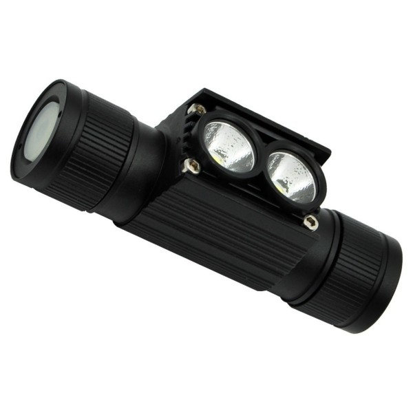 Svietidlo čelové CEL-TEC HL1200 Twin - nabíjateľné