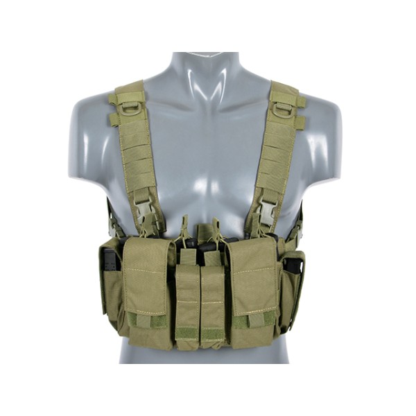 Nosič taktický hrudný 8FIELDS Chest Rig - olivový