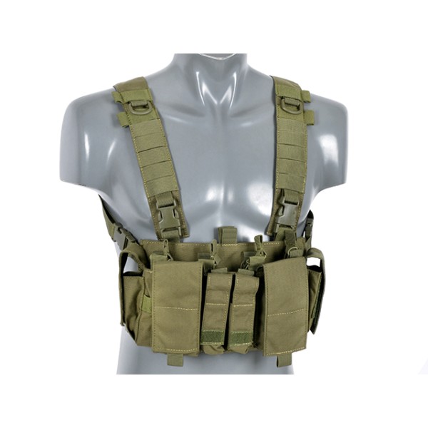 Nosič taktický hrudný 8FIELDS Chest Rig - olivový