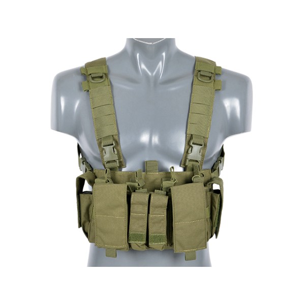 Nosič taktický hrudný 8FIELDS Chest Rig - olivový