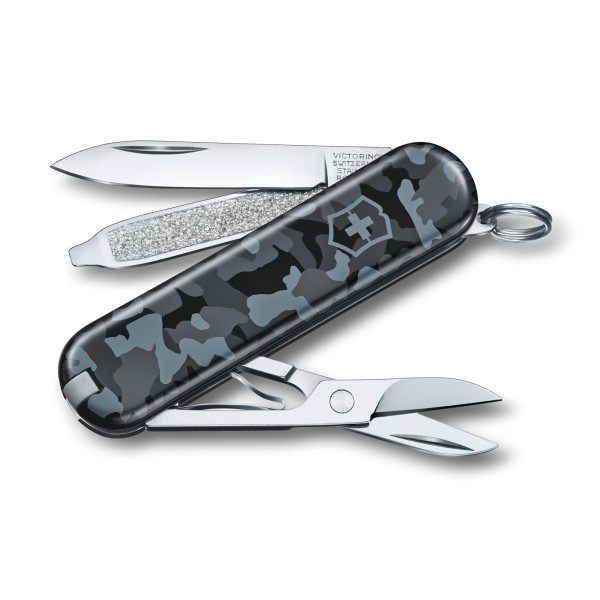 Nôž zatvárací multifunkčný VICTORINOX 0.6223.942 Classic SD, 58mm - navy camouflage