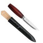 Nôž outdoorový s pevnou čepeľou MORAKNIV Classic No.2 s drevenou rukoväťou - červený