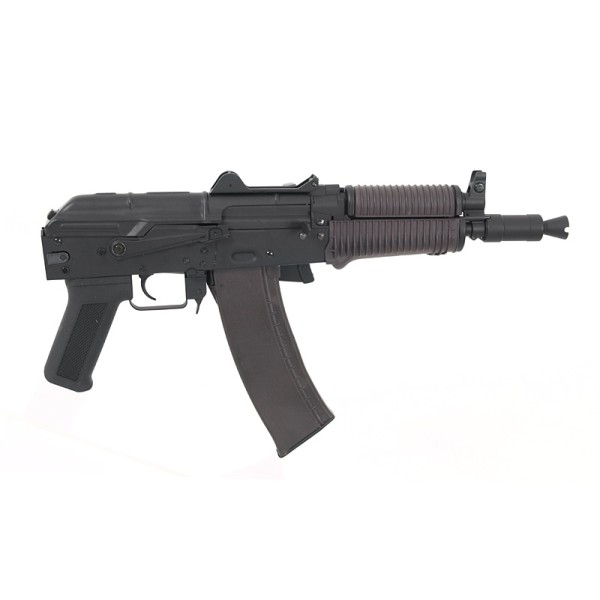 Airsoftový elektrický samopal CYMA CM.045 AKs-74U, kal. 6mm BB - čierny