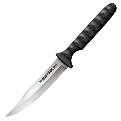 Nôž taktický s pevnou čepelou COLD STEEL Bowie Spike - strieborný