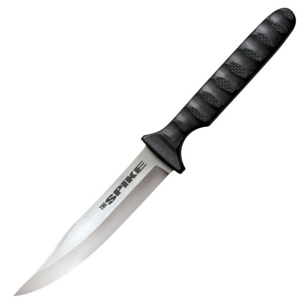 Nôž taktický s pevnou čepelou COLD STEEL Bowie Spike - strieborný