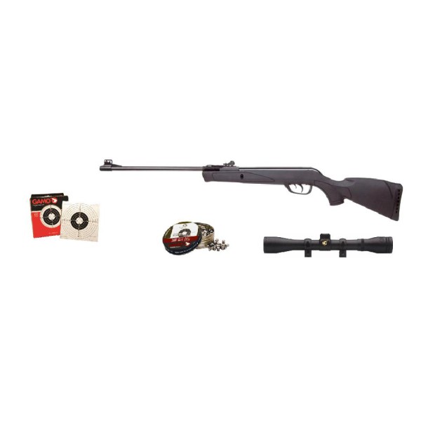 Vzduchovka GAMO DeltaMax Force SET, kal. 4,5mm - čierna