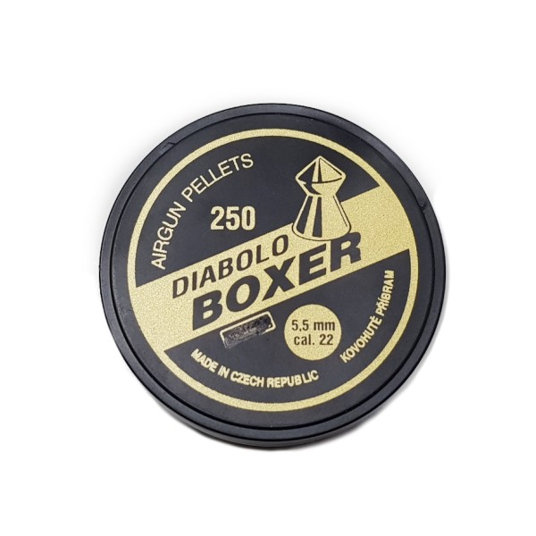Diabolky Boxer 0,930g, kal. 5,5mm, 250ks - špicaté