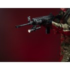 Svietidlo ručné taktické LED ARMYTEK Dobermann Pro Magnet USB, nabíjateľné - čierne