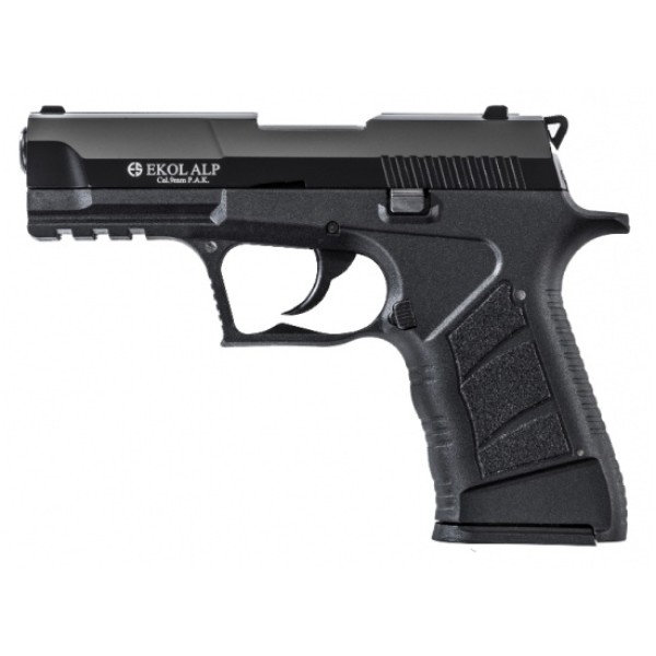 Pištoľ expanzná a plynová EKOL Alp, kal. 9mm P.A.K. - čierna
