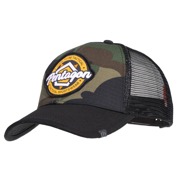 Šiltovka PENTAGON Era Trucker Cap PE - woodland