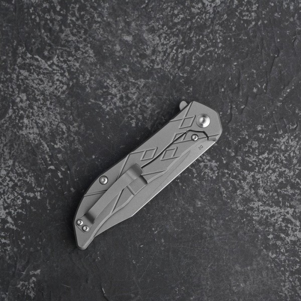 Nôž zatvárací taktický CH KNIVES CH3008 GR - šedý