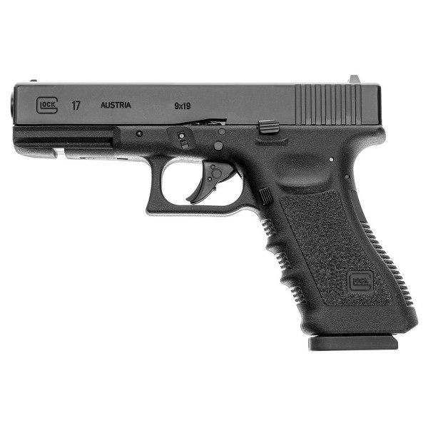 Pištoľ CO2 GLOCK 17, BlowBack, kal. 4,5mm - čierna