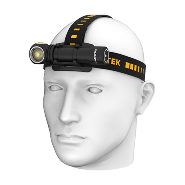 Svietidlo multifunkčné ARMYTEK Wizard C2 Pro Magnet USB Warm Light - čierne