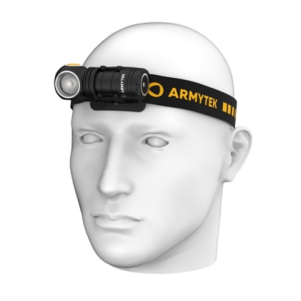 Svietidlo multifunkčné ARMYTEK Wizard C1 Pro Magnet White - čierne