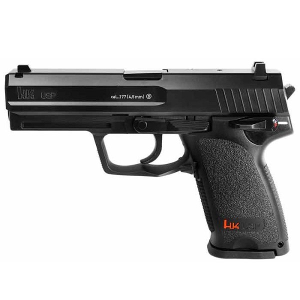Pištoľ CO2 HECKLER & KOCH USP, kal. 4,5mm BB - čierna