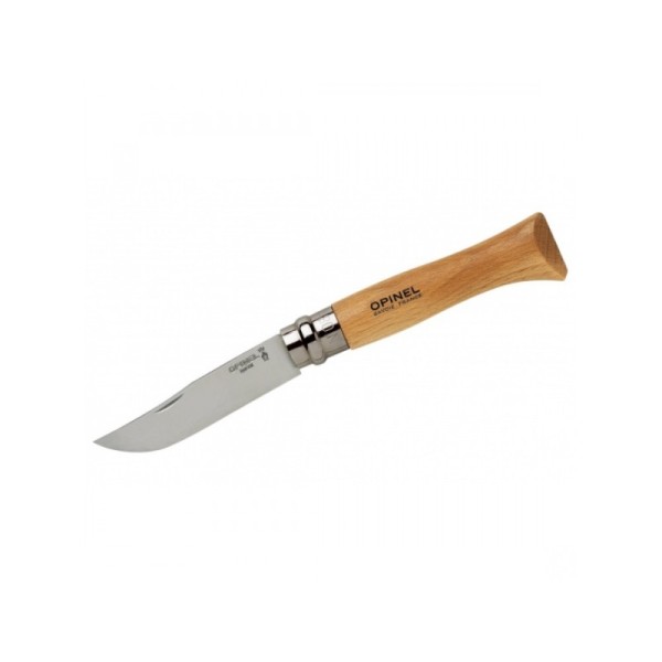 Nôž zatvárací OPINEL N°08 INOX - buk