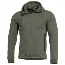 Mikina taktická PENTAGON Pentathlon 2.0 s kapucňou - camo green