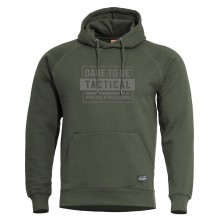 Mikina taktická PENTAGON Phaeton Dare to be tactical s kapucňou - camo green