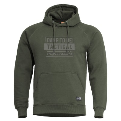 Mikina taktická PENTAGON Phaeton Dare to be tactical s kapucňou - camo green