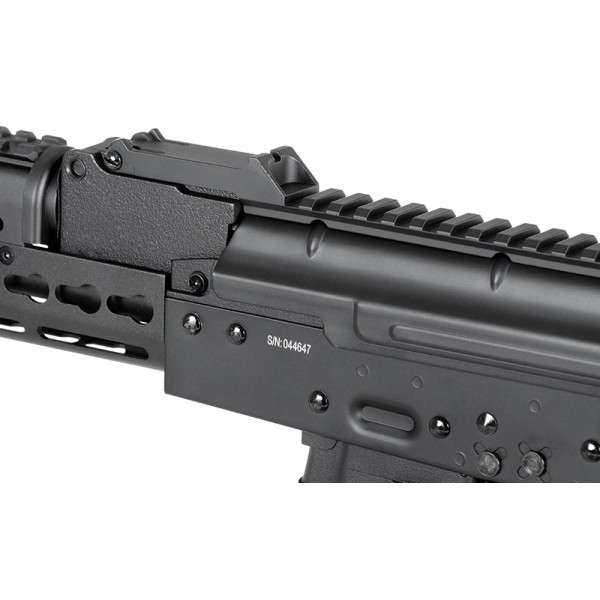 Airsoftový elektrický samopal CYMA CM.077C AK47, kal. 6mm BB - čierny