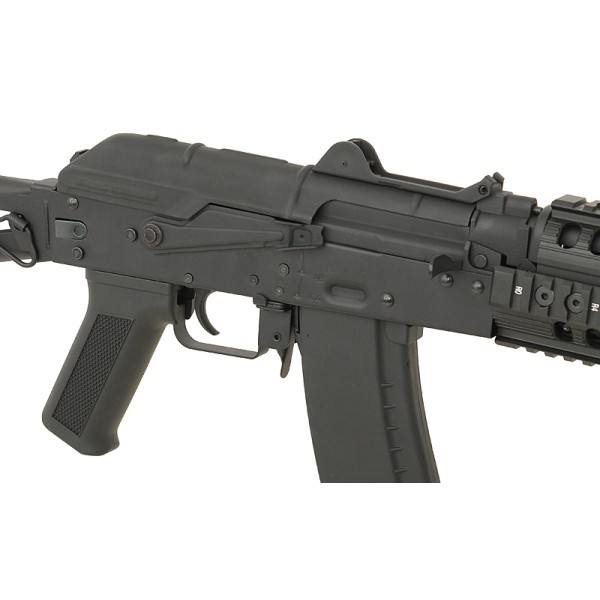 Airsoftový elektrický samopal CYMA CM.045C  AKs-74 R.I.S. , kal. 6mm BB - čierny