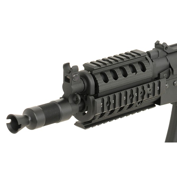 Airsoftový elektrický samopal CYMA CM.045C  AKs-74 R.I.S. , kal. 6mm BB - čierny
