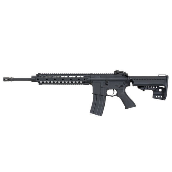 Airsoftový elektrický samopal CYMA CM.612 AR-15, kal. 6mm BB - čierny