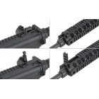 Airsoftový elektrický samopal CYMA CM.612 AR-15, kal. 6mm BB - čierny