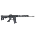Airsoftový elektrický samopal CYMA CM.612 AR-15, kal. 6mm BB - čierny