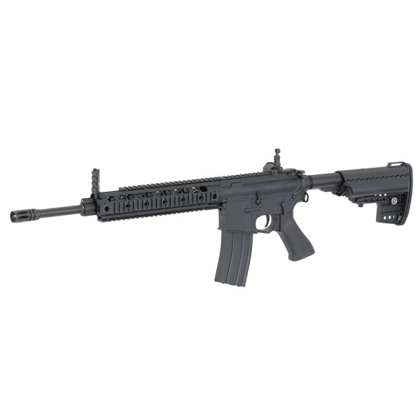 Airsoftový elektrický samopal CYMA CM.612 AR-15, kal. 6mm BB - čierny