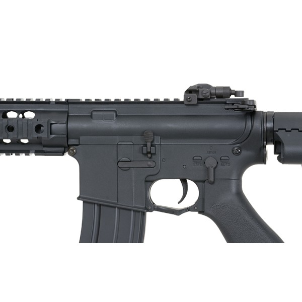 Airsoftový elektrický samopal CYMA CM.612 AR-15, kal. 6mm BB - čierny
