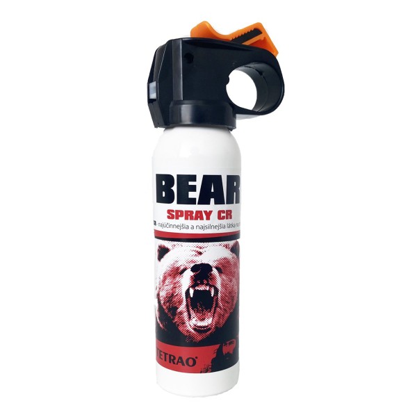 Sprej obranný pred medveďom TETRAO Bear Spray CR, bez puzdra - 150ml
