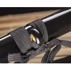 Meč katana JUNREI-SHA Kjosai uhlíková oceľ s imitáciou hamonu - čierny
