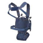 Taktický hrudný nosič HELIKON Training Mini Rig - blue melange